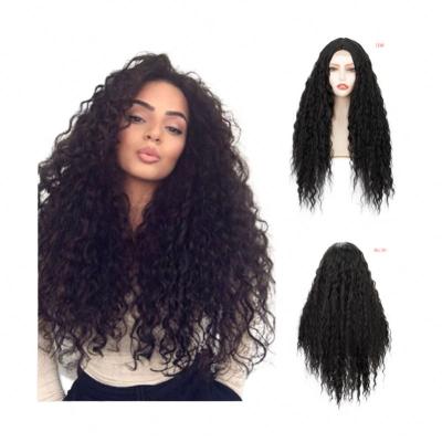 China Display Wigs Curly Wig Synthetic 613 Deep Wave Full Lace Hair Wig for sale