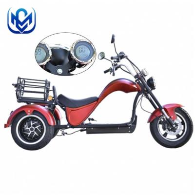 China Factory Outlet 60V 20A 2000w Electrico Unisex 2021 Eu Stock 3 Wheels Citycoco Scooter for sale