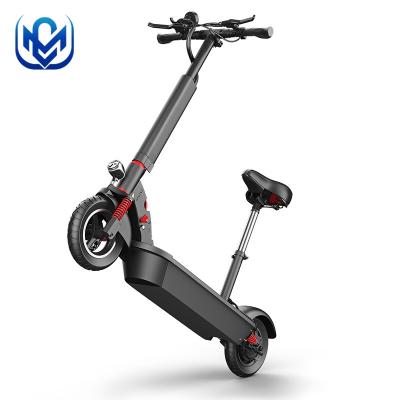 China Youth 2022 New Design Detachable Battery Foldable Electric Kick Scooter For Adults Two Wheels for sale