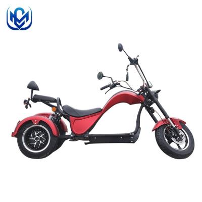 China Good Quality Unisex New 3000w 4000w Powered Three Wheel Fat Tire Electric Scooter Citycoco for sale