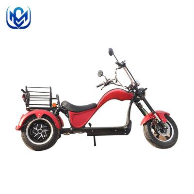 China Top Sale 12Ah 60V 4000w Unisex Electric Scooter Citycoco Adult Tricycle For Sale for sale