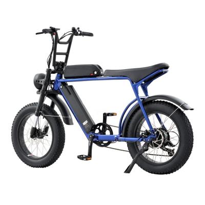 China Wholesale Aluminum Alloy Customized Good Quality Fat Tire 7 Speed ​​750 Watt China Electric Bicycle Mountain for sale