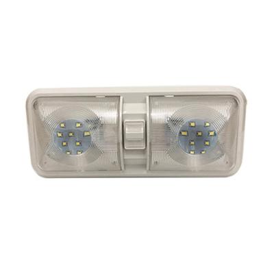 China Hotsale Car Double Face Rv Light , White 285mm 2*24leds LED Cargo Light Rv Lamp for sale