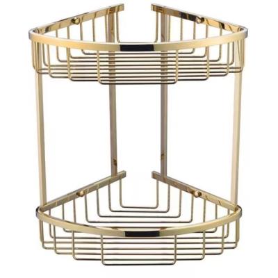 China Hot Selling Eco - Friendly Metal Basket Storage Rack For Bathroom for sale