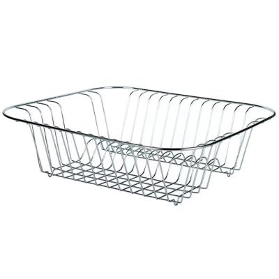 China Sustainable Stainless Steel Kitchen Shelf Basket For Bowl Dishes for sale