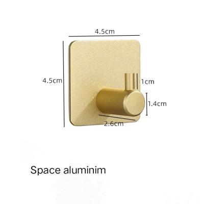 China Durable metal adhesive hooks used behind doors for sale