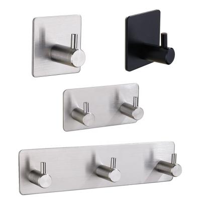 China Durable Bathroom Accessories Stainless Steel Coat Hook Wall Mounted for sale