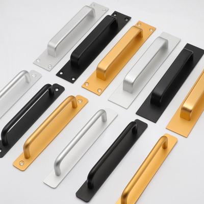 China 2021 Wholesale Modern Comfortable Metal Stainless Steel Cabinet Modern Wardrobe Sliding Door Internal Handle for sale