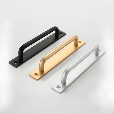 China Modern Railing Furniture Hardware Fittings Handle Stainless Steel Sliding Door Pull Handle For Sideboard for sale