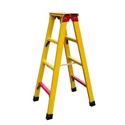 China Contemporary FRP Insulated Ladder Herringbone Ladder 2M 2.5M 3M Glass Fiber Telescopic Insulated en venta