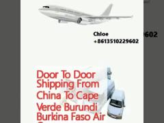 Door To Door Shipping From China To Cape Verde Burundi Burkina Faso Air Cargo