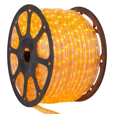 China Outdoor Garden Wire 13mm 36leds/M 220V LED 2 Color Changing Rope Lighting Led Rope Light for sale