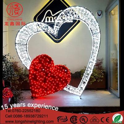 China Indoor& Outdoor Valentine Day LED Love Letter Light Wedding Heart Decoration Lighting for sale