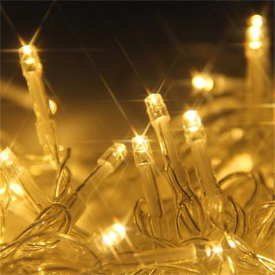 China Outdoor Festival Decoration Connected 10m 50m 100m Outdoor Use Christmas String Lights Waterproof Christmas Fairy Lights for sale