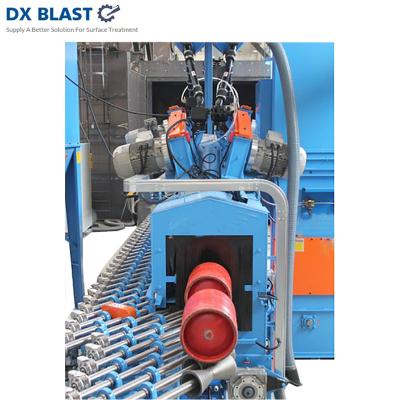 China Building Material Shops Industrial Steel Pipe Shot Blasting Machine For Mass Production for sale