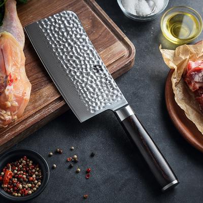 China Disposable 67 Layers High Quality Damascus Cleaver Knife Cutting Knife for sale