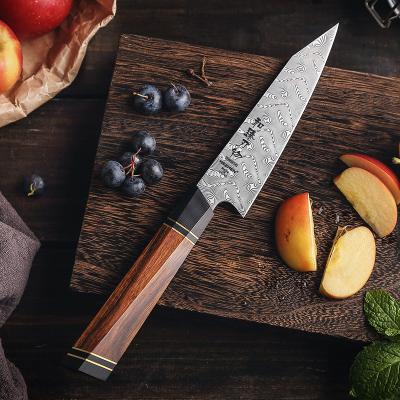 China Viable High Quality Full Damascus Chef Damascus Steel Serving Knife for sale