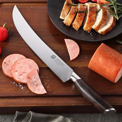 China CLASSIC 10 Inch Stainless Steel German Kitchen Carving Meat Knife for sale