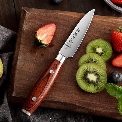 China 1.4116 Professional 3.5 Inch Stainless Steel Kitchen Professional German Paring Knife for sale