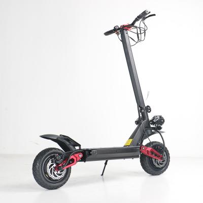 China Custom Parts EcoRider 2021 E4-9 Folding 10inch Off Road Fat Tire 60v 3600W Motor Dual Tire Electric Scooter For Adult E-scooter for sale