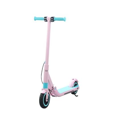 China Foldable lightweight child e scooter with brake electric smart kids light 350w 2 wheel LED scooter electric scooter for sale