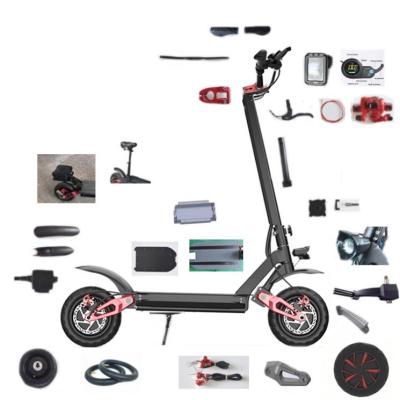 China Aluminum Alloy Folding Frame Ecorider E4-9 Factory Wholesale Electric Scooter Body Parts, Electric Scooter Frame Parts for sale