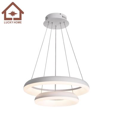 China Modern Led Chandelier External Shine 1/3/5Rings Led Ceiling Chandelier, Lighting For Living Room, Attic Lamp Hanging Home Decoration for sale