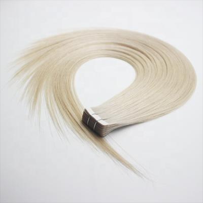 China YADING Hot Sales Free Sample Straight Tape In Hair Extensions Double Drawn #60 Remy Virgin Tape In Human Hair Good Quality for sale