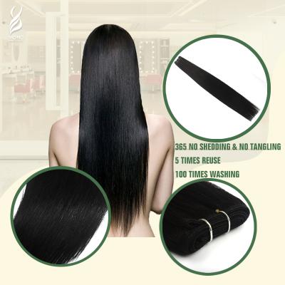 China YADING #1B Cuticle Straight Factory Machine Direct Weft 14