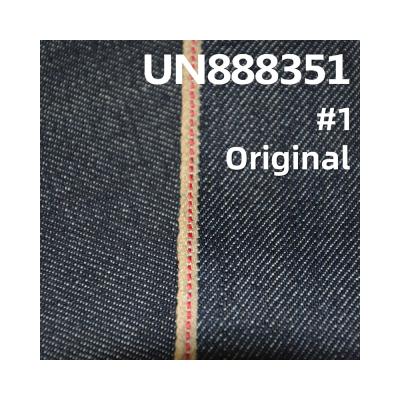 China UN888351 98% 11.5oz Breathable Cotton 2% Spandex Selvedge Denim Twill 31/32