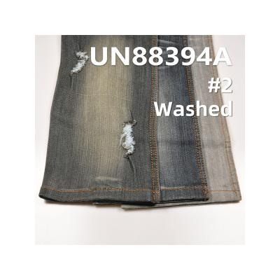 China Factory Supply Competitive Price 21.5%Poly 77.5%Cotton 1%Spx Medium Strand Breathable Mercerizing Twill Jeans Fabric Wholesale for sale