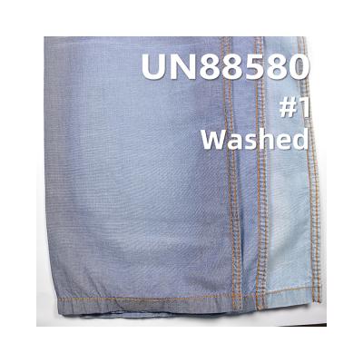 China Breathable style 100%Cotton denim shirt jacket bag jeans fabric factory fashion wholesale plain weave fabric for sale