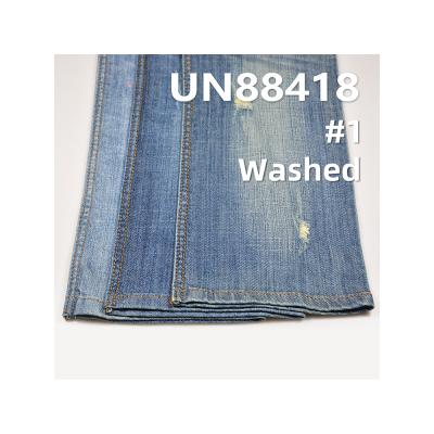 China Breathable High Quality Favorable Price Stretch 99.5% C 0.5% Lightweight PS Roving Twill Mercerized Denim Fabric For Garment Materials for sale