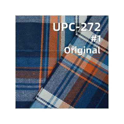 China New Design 285G Breathable Soft Touch 100%Cotton Ringspun Yarn-Dyed Check Fabric For Summer Ripstop Shirt And Dress for sale