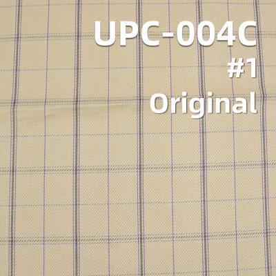 China Professional Supply Breathable 100% Cotton Twill Checked Yarn Dyed Woven Fabric For Women Jeans Shoes Bags Raw Materials for sale