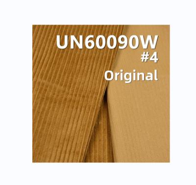 China UN60090W Factory Anti Pill Dyed Corduroy 4.5W 100% Colored Cotton Wholesale And 57/58