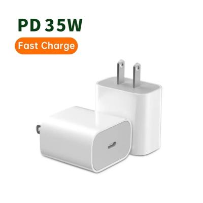 China Mobile Phone USB-C Cable Charger 5g 35W PD Fast Charge Wall Charger For iPhone 15 Pro Max Original Smartphone Quick Charge Power Adapter Plug for sale