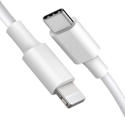 China IOS System Factory 30W PD Fast Charging iphone lightning to usb type c charger cable for iPhone Lightning Charger Cable 1m tinned Copper for sale