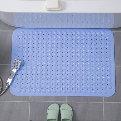 China Washable Soft Bubble Shape Anti Slip Shower Mat Safety Eco Friendly TPR Material for sale