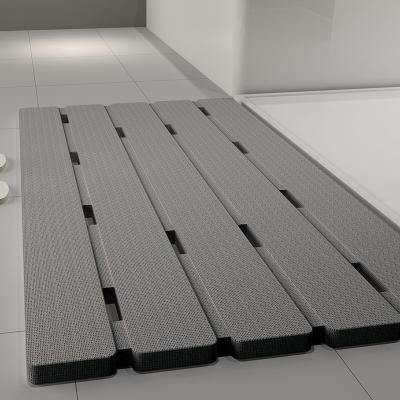 China Echo-friendly bathroom anti-slip mat washable, anti-slip shower mat, PPE foam material bath mat for sale