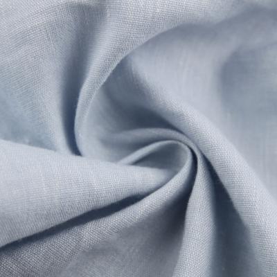 China High Quality Organic Spandex Plain Dyed Linen Rayon Fabric à venda