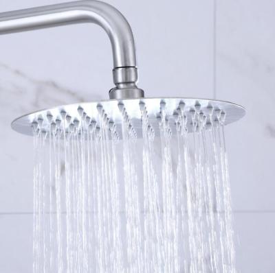 China Needle free 304stainless steel ultra-thin shower head 12inch 10inch 8inch 6inch 4inch for sale