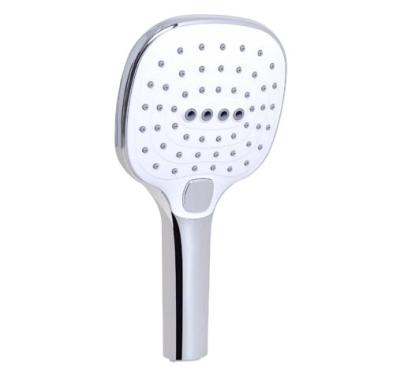 China Without diverter push button countenporary hand held shower head for bathroom TS-0040 rainfall hand shower head for sale