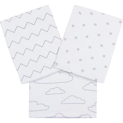 China 100% Fitted Sheets - Baby Crib Sheets, Crib Sheets, Baby Crib Plain Cotton Anti-Static Sheets for sale