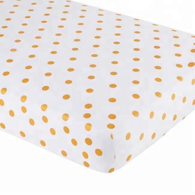 China Simply 2018 Sales Deep Pocket Warm Fitted Sheet With Elastic All Around Crib Sheet for sale