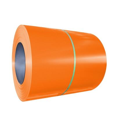 China Pipe Making 0.8mm 1.0mm 1.2mm 1.5mm Thick Camel Light Orange High Gloss Light Color Steel Coil for sale