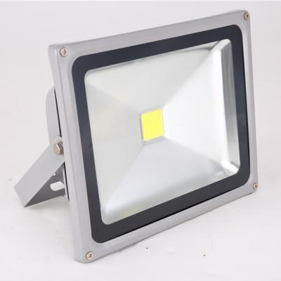 China Square Alibaba bestsellers aluminum die casting led housing dimmabl 110lm ip66 color changing dmx led rgb flood light 50W for sale