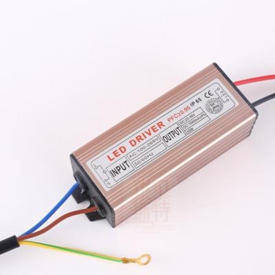 China Aluminum Shell 10w20w30w50w60w80w100wLED Power Supply Waterproof LED Driver IP65 For Flood Light for sale