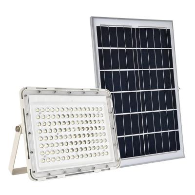 China Eco-friendly 60W120W200W Solar Flood Light For Sale Stock Factory Price Outdoor Floodlight Smart Waterproof High Power Bright for sale