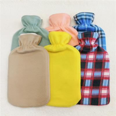 China Wholesale Rubber Hot Pack Hand Warmer Body Warmer Water Bottle Water Bottle Therapy Hot Cold Cold Water Bag With Cover for sale